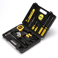 Ensemble d'outils portables en acier au manganèse de 12 pièces fourni par le fabricant avec ruban à mesurer pour la réparation à domicile et automobile