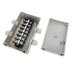 PW002-TBR60A-7P IP65 Abs plastic electronics terminal boxes for outdoor