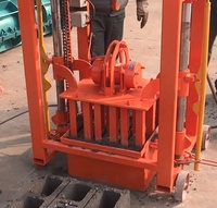 Machine à fabriquer des blocs de ciment de petite taille à prix d'usine, vente en Afrique QMY2-45