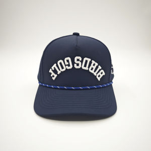 Personalized Waterproof Embroidery Logo Laser Cut Hole Perforated 5 Panel Unisex Sporty Adjustable Leopard Dobby Fruit Golf <b>Hats</b> - Product Image 2