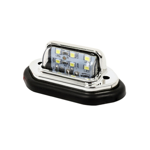 ไฟส่องป้ายทะเบียนรถยนต์ LED 12V แบบกันน้ำ พร้อมไฟฉายส่องพื้น สำหรับตกแต่งภายนอกรถยนต์ - Product Image 1