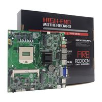 Alta calidad i7 i5 i3 rPGA 947 Thin Mini-ITX HM86 DDR3L 1600MHz MAX 8G Memoria AIO PC Placa principal para computadora DIY