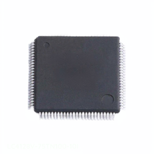 TQFP-100 FPGA (ฟิลด์โปรแกรมเมเบิลเกตอาร์เรย์) ชิ้นส่วนวงจรอิเล็กทรอนิกส์ LC4128V-75TN100-10I ใหม่ต้นฉบับในสต็อก - Product Image 1
