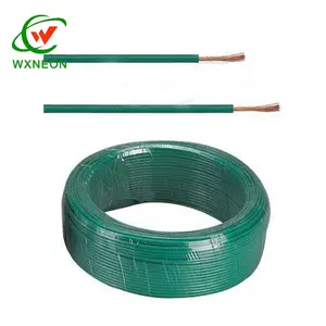 Wire Cable Electric Spool SPT-1 Bulk Lamp Cord 300-Volt 18-Gauge Electrical Extension Wires 500ft Green Wire Cable