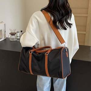 Large Capacity Waterproof Nylon Duffel <b>Bag</b> <b>for</b> <b>Men</b> Custom Logo <b>Sports</b> Gym Fitness Weekend Trip Overnight Travel Zipper Portable - Product Image 6