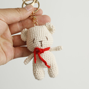 Muñecos <span class=keywords><strong>de</strong></span> ganchillo <span class=keywords><strong>Amigurumi</strong></span>, juguetes <span class=keywords><strong>de</strong></span> animales, osos <span class=keywords><strong>de</strong></span> peluche, artículos <span class=keywords><strong>de</strong></span> ganchillo hechos a mano, llaveros <span class=keywords><strong>de</strong></span> oso <span class=keywords><strong>de</strong></span> peluche, venta al por mayor - Product Image 6