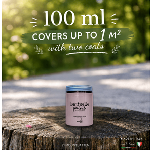 21 MOUNTBATTEN PINK 100 ml LaChalk the evolution of <b>chalk</b> paint Where <b>chalk</b> meets resin: Hybrid <b>Chalk</b> Resin Paint made in - Product Image 2