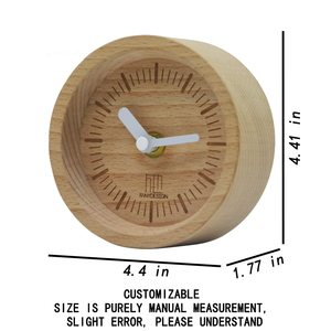 Thân Thiện Với Môi Im Lặng Phong Trào Đồng Hồ Bằng Gỗ Thủ Công Với Hạt Tự Nhiên Cho Nhà Văn Phòng Trang Trí Nội Thất Gỗ Tự Nhiên Các Mặt Hàng - Product Image 6