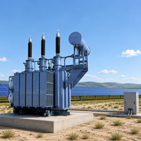 Transformateur immergé dans l'huile triphasé à trois enroulements 50/60Hz 115kV 35kV 10,5kV 40MVA pour la transmission d'énergie haute puissance