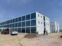 Bâtiment de bureau préfabriqué de haute qualité en Chine, structure en acier à 3 étages, appartement conteneur détachable, maison conteneur à 2 étages