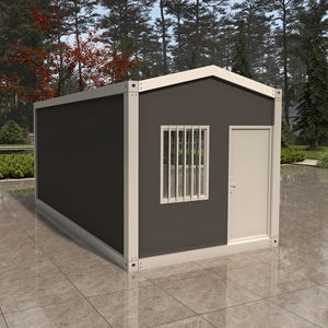 Vente en gros de logements mobiles temporaires de courte période de construction maisons en conteneur pour hôtels et appartements à panneau sandwich en acier - Product Image 1