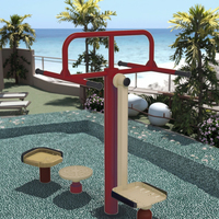 Máquina de gimnasio de fitness para deportes al aire libre de acero duradero a la venta equipo de ejercicio de parque multifunción