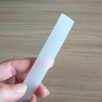 Kualitas tinggi 15*3mm Seg silikon Strip pabrik ekstrusi tepi karet segel ramping untuk iklan kotak lampu