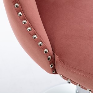 Swivel Velvet Adjustable Seat Height Modern Upholstered Dining <b>Bar</b> <b>Stools</b> Set of <b>2</b> Lightweight Comfortable Tufted Home Pub - Product Image 3