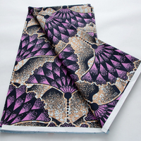 Tissu en coton imprimé wax africain le plus vendu, textile à motifs africains, Ankara, Pagne, Batik, tissus wax nigérians, tissu pour couture et pagne