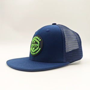 Gorras Trucker Snapback de Malla Lisa de Alta Calidad al por Mayor, Estilo Tropical, Modernas, para Hip Hop, Ciclismo y Rendimiento - Product Image 3