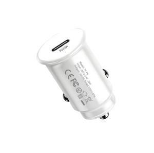 20W <span class=keywords><strong>usb</strong></span>-<span class=keywords><strong>c</strong></span>车载充电器，带PD快速充电5V/3A输出，用于手机耳塞摄像头和智能手表点烟器适配器 - Product Image 1