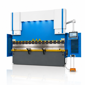 Machine de pliage de tôles métalliques fournie par l'usine, presse hydraulique automatique CNC WC67K 250T3200 avec système Delem 53Tx - Product Image 3