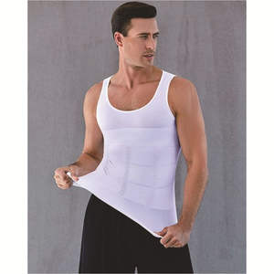 Gilet de compression amincissant pour homme LM, contrôle abdominal, corset amincissant, sous-vêtement de sport à séchage rapide - Product Image 1