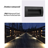 NOUVEAU Lampe à pied pour hôtel 3W 5W 6W Éclairage mural pour couloir Escalier Lampe murale à led pour extérieur Lumière de marche intégrée