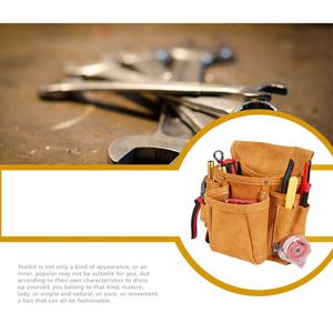 Custom <b>Leather</b> Craft Heavy Duty Top Grain Suede Genuine <b>Leather</b> American Style Straw Fiber Construction Work Medical Kit - Product Image 5