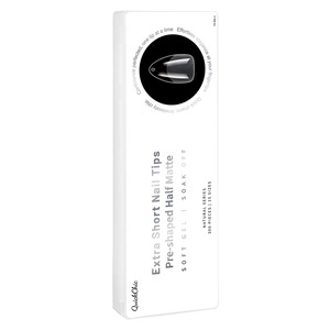 Faux ongles <span class=keywords><strong>en</strong></span> <span class=keywords><strong>amande</strong></span>, couverture complète, ultra-fins, sans couture, style mat mignon, pas besoin de lime/polissage, extensions d'ongles, pointes - Product Image 2