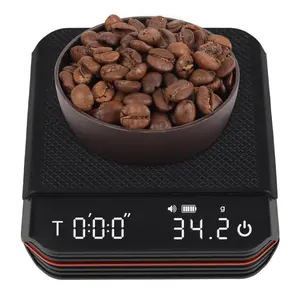 Coffee Scale Espresso Scale 0.1g-2000g Accurate Mini/Pocket Kitchen Scale Multi-Modes for Brewing Coffee at Home or Outdoor