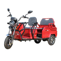 Tricycles électriques pour passagers, moteur puissant 1200w 18T/40A, prix usine EEC