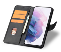 Étui de téléphone portefeuille à rabat en cuir PU de luxe SUNNY pour 11-16 Pro Max, résistant aux chocs et à l'eau, 6 couleurs