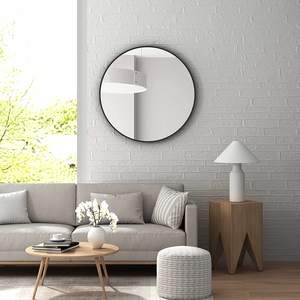 Marco Redondo de Aluminio Negro para Espejo de 50 cm, Marcos Metálicos para Fotos y Cuadros para Dormitorio o <span class=keywords><strong>Tocador</strong></span> - Product Image 6