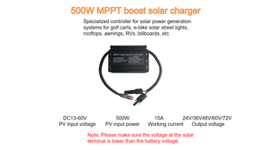 <span class=keywords><strong>Regulador</strong></span> de Panel <span class=keywords><strong>Solar</strong></span> <span class=keywords><strong>MPPT</strong></span> de 15A para Sistemas de 24V/36V/48V/60V/72V, etc., para Carritos de Golf, Vehículos Eléctricos y Sistemas Solares - Product Image 2