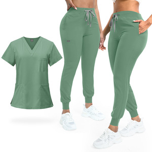Uniforme de Enfermera Personalizado, Color Rosa, Traje de Hospital, Uniforme Quirúrgico Delgado, Elegante, Uniforme Médico Femenino - Product Image 5