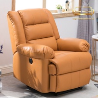 Fauteuil inclinable électrique individuel de première classe, style capsule spatiale, fauteuil à bascule fonctionnel pour personnes âgées et petits espaces