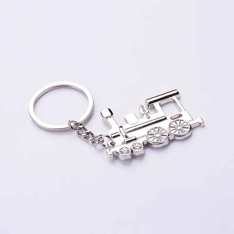 Innovative Products 3D Zinc Alloy Promotional Pendant Steel Metal Key Chains