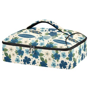 Hawaiian Large-Capacity Thermal Lunch Cooler Bag Custom Print Portable Insulated Pizza Bag for Picnic Food Bag With Logo - Product Image 1