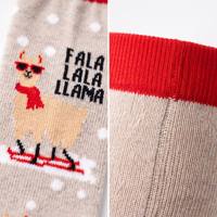Chaussettes de compression personnalisées à pression dégradée avec motif de dessin animé de vacances pour le voyage, la course à pied, les infirmières - Fabricant OEM
