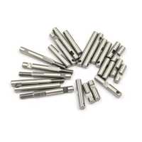 Corrosion Resistant Bright Finish Stainless Steel Pins 22mm Head Diameter Cylindrical Head Precision Threaded Stud Fasteners