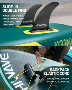 Hot Sale Inflatable Stand up Paddle Board <b>Surfing</b> OEM Manufacturer 11'*34''*6'' Wholesale SUP Paddleboard With Accessories HW02/ - Product Image 6