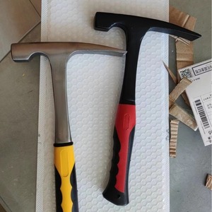 Outils <span class=keywords><strong>de</strong></span> prospection géologique sur le terrain : <span class=keywords><strong>Marteau</strong></span> à boue monobloc à tête plate et pointue avec manche en plastique pour l'exploration géologique et la travaux <span class=keywords><strong>de</strong></span> pierre - Product Image 4