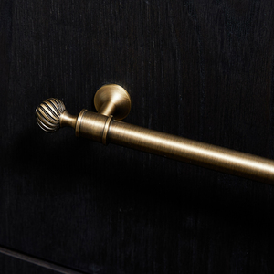 Armadio in ottone antico con manopole per cassettiere e manopole per cassettiere impugnatura manici per mobili - Product Image 5