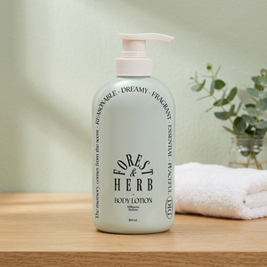 ODID MILKINCERA FORESTHERB Loción corporal hidratante intensa para el cuidado de la fragancia con ingredientes naturales para mujeres Todo Tipo de Piel - Product Image 4