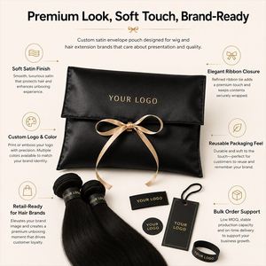 Bolsa de Papel Personalizada con Estampado Plateado de Lujo, con Lazo Elegante para Presentación de Regalos Premium - Product Image 2
