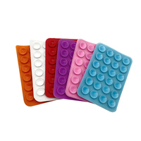 Support de téléphone portable à ventouse en silicone simple face pour la maison, installation facile