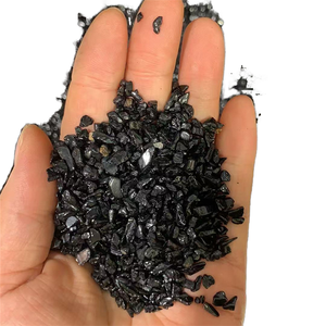 Cristales de Turmalina Negra de Primera Calidad, a Granel, Irregulares, Naturales, Triturados, Sin Pulir, Reiki, Mascota, de 3 a 5 mm, Venta al Por Mayor - Product Image 1