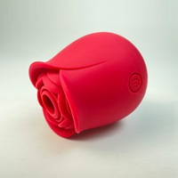 Meist verkaufte wasserdichte Silikon Kitzler Saugen Nippel Stimulator Rose Vibrator Adult Spielzeug für Paare