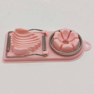 Coupeur de cuisine 2 en 1 en acier inoxydable pour œufs durs - Product Image 6