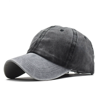 Casquette de baseball en gros, casquettes de sport à 6 panneaux, casquettes en coton non structurées, gorras vintage, casquette de baseball délavée avec logo brodé personnalisé