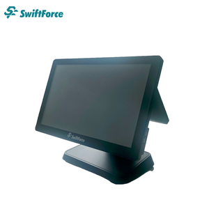 Có thể điều chỉnh góc 15.6 + 11.6 inch <span class=keywords><strong>Windows</strong></span> Màn hình Kép màn hình cảm ứng không thấm nước <span class=keywords><strong>POS</strong></span> thanh toán - Product Image 2