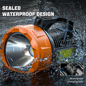 Warsun H9003 Ultra Uzun Menzilli Hızlı Şarjlı Ultra Uzun Ömürlü Kırmızı Işık Uyarı Flaşörü Patlamaya Dayanıklı Projektör - Product Image 2