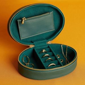 Boîtes d'emballage cadeau en papier pour bracelet personnalisé, boîtes de rangement de luxe en cuir pour bijoux, étui de présentation - Product Image 4